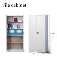 Hot sale 2 doors Office Metal Storage File Cabinet with 4 shelves filing cabinet