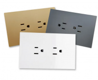 Double Socket Light Switch PC Panel