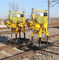 Hydraulic rail tamping machine for track ballast tamping work