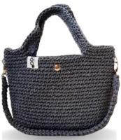 Crochet Midi Bag Astried From Cotton