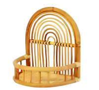 Wall Decor And Storage From Rattan