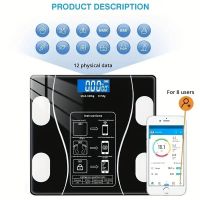 Smart Body Fat Scale Wireless BMI