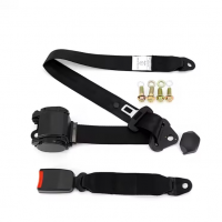 OEM logo universal 3 point retractable safety seat belt