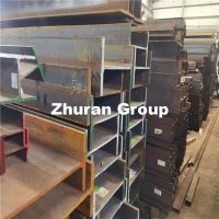 H beam Structural Steel H-Shape Hot Rolling Construction Manufacturing Fabrication Load Bearing Supporting Tower Photovoltaic