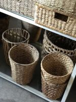 Water hyacinth basket with diversity of shapes