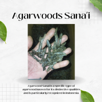 Agarwood Sana&#039;i chips