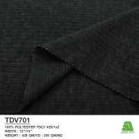 Rib Melange Knitted Fabric