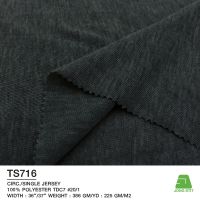 Single Jersey Melange Knitted Fabric