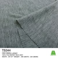 Single Jersey Melange Knitted Fabric