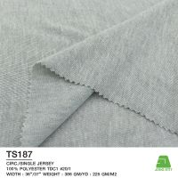 Single Jersey Melange Knitted Fabric