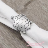 Luxury Tortoise Metal Daily Napkin Rings