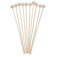 Reed diffuser rattan stick with wood bead
