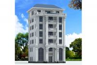 High-grade stone railings and exterior wall hangings