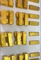 Custom Gold Ingot Metal Gold Bars High Premium Quality Gold bar