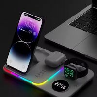 Wholesale Electronics 15W Fast Wireless Charger 3 in 1 Travel Portable Foldable Magnetic Wireless Charging Station