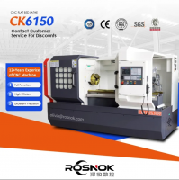 High Precision China Price Ck6150 Automatic Siemens Fanuc Horizontal Flat Bed Metal Turning Work CNC Lathes Machine for Sale