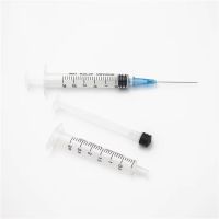 Disposable medical syringe