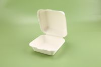 A 7-inch hamburger box