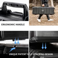 GLARY Long Gun Safe Box Case