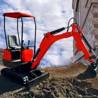 LADYS DY12Pro Mini Excavator 13.5 HP EPA Engine Mini Excavator For Sale