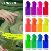 Nail Neon Extension Gel Fluorescent Nail Gel Polish