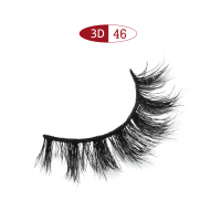 Luxury intensive 13mm light weight Horse hair eyelashes 3D46 / Intensive 14mm half strip horse hair eyelash 3D / Gorgeous 13mm half strip horse hair / Luxury 8mm half strip horse hair eyelash lashes / Wispy easy 6mm horse hair corner eyelash