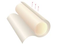 High permeability molded Cigerette  paper (ventilation) filter rod