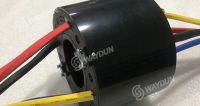 hollow shaft slip ring electrical connector factory waydun technology