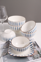 Meb CERAMICS Porcelain Bowls And Plates