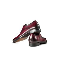 Hetschke Leather Oxfords Wingtip Formal Maroon