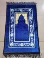 High quality muslim prayer mat and 100% polyester raschel mat