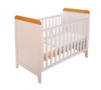 Lucy Drop Side Cot Baby Wood