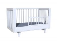 Wood Convertible Cot For Australian Market