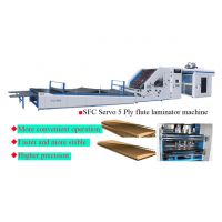 Automatic Corrugated Cardboard Flute Laminator Machine