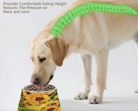  Pet Bowl Customizable Double-Layer Eco-Friendly Pet Feeding & Water Bowl for Dogs and Cats | Bulk Wholesale & OEM Supplier