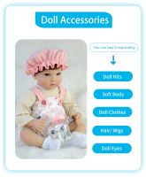 Create Your Realistic looking 20 inch reborn baby girl doll