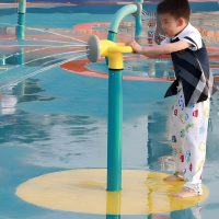 Aquatic Play Equipment Playground With Splash
