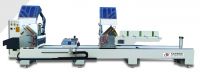 Automatic aluminium profile miter saw cnc double head cutting machine