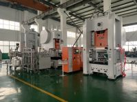 Automatic 4-6 Cavities Capacity Aluminum Foil Container Making Machine LK-T130 with High Productivity