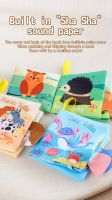 Baby Early Education A Variety Of Three-Dimensional Animal Tail Cloth Book