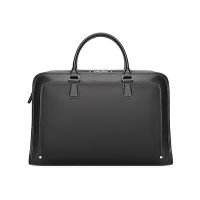 Men's Genuine Leather Business Briefcase - 15.6-Inch Laptop Bag with Handle | Stylish Executive Office Bag