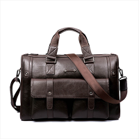 Men&#039;s Fashion Shoulder Crossbody Laptop Briefcase