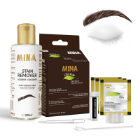 Dark Brown Henna Color Regular Kit