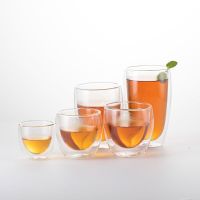 5 Oz. Transparent Double Layer Glass