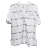 Women Short Sleeve V Neck Pullover