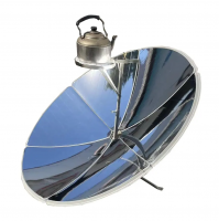 150cm parabolic mirror solar oven cooker for heating water cooking food