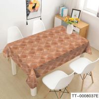 HOME COLLECTION Solid Color  Woven Tablecloth And Napkin (60
