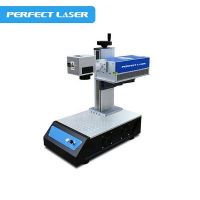 5w Desktop small air cooling UV laser engraver for wood metal glass plastic