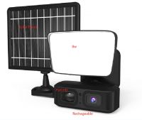 Solar Security Cameras with LED Panel Lights for Home, Factories, Enterprises and Farms