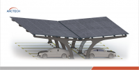 ArcTistic Double Row Solar Carport